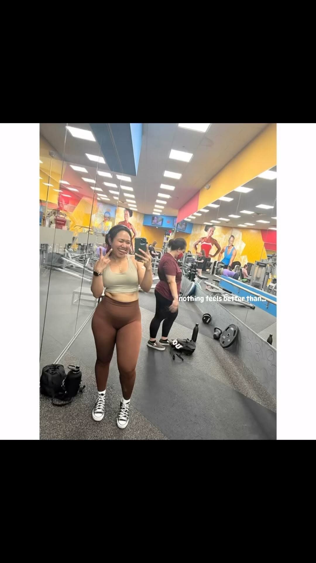 Never felt more confident in my fitness journey than now. Here's to m...